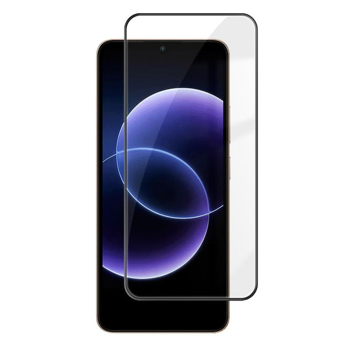 Protector de pantalla de vidrio templado HD Kalebol de alta calidad, con acabado serigrafiado en aluminio, cobertura total, antihuellas y borde negro., For Redmi A7 Pro 171mm / Poco C85x 5G, For Redmi R70m 5G, For Redmi R70 5G                          ...