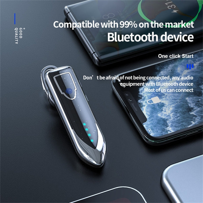 ME-3 Bluetooth 5.0 Estilo empresarial Interruptor táctil Auricular Bluetooth