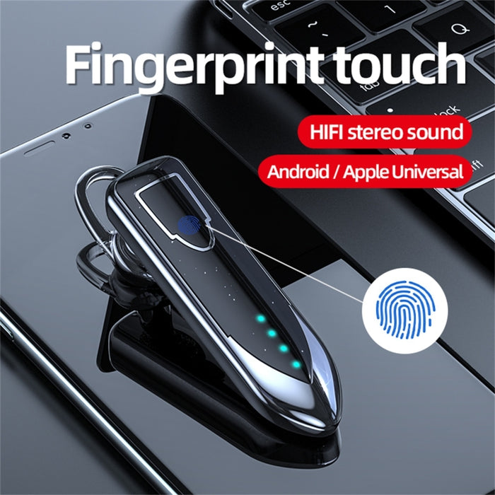 ME-3 Bluetooth 5.0 Estilo empresarial Interruptor táctil Auricular Bluetooth