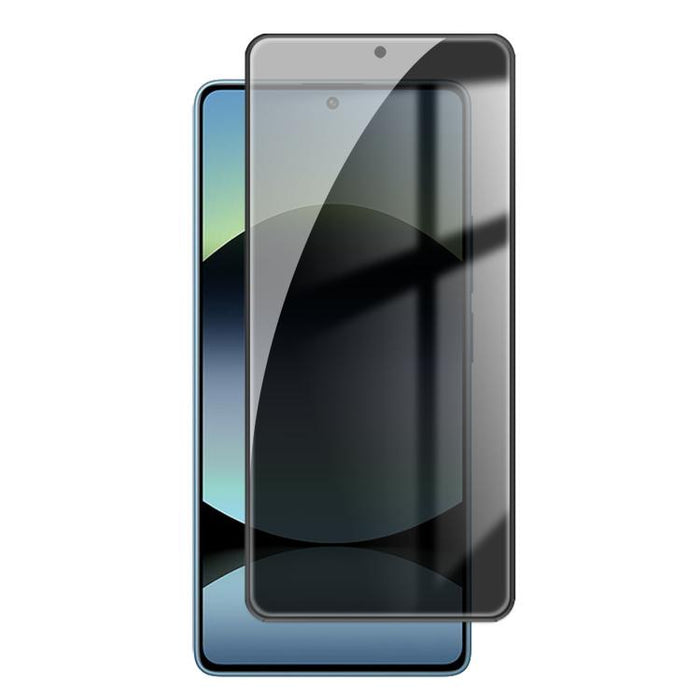 Película de vidrio templado Kalebol de alta calidad, impresa en aluminio, con borde negro y cobertura total para mayor privacidad., For Redmi A7 Pro 171mm / Poco C85x 5G, For Redmi R70m 5G, For Redmi R70 5G, For Redmi Turbo 5 Pro Max / Poco X8 Pro Max ...