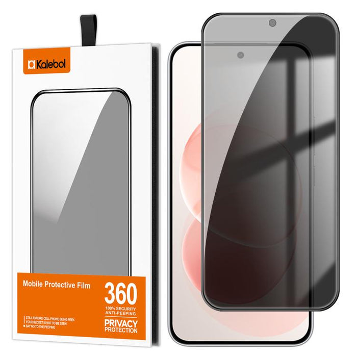 Película de vidrio templado Kalebol de alta calidad, impresa en aluminio, con borde negro y cobertura total para mayor privacidad., For Redmi A7 Pro 171mm / Poco C85x 5G, For Redmi R70m 5G, For Redmi R70 5G, For Redmi Turbo 5 Pro Max / Poco X8 Pro Max ...