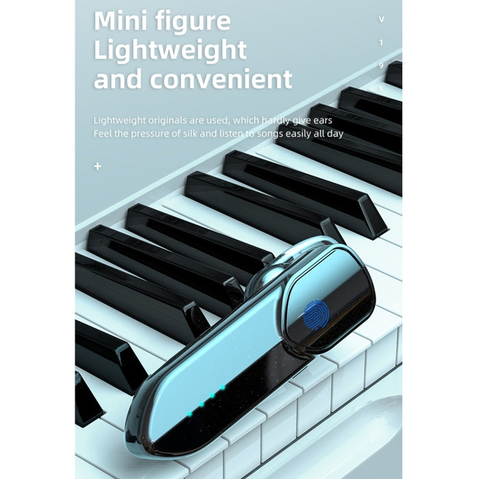 V19S Bluetooth 5.0 Business Style Fingerprint Touch Auricular Bluetooth