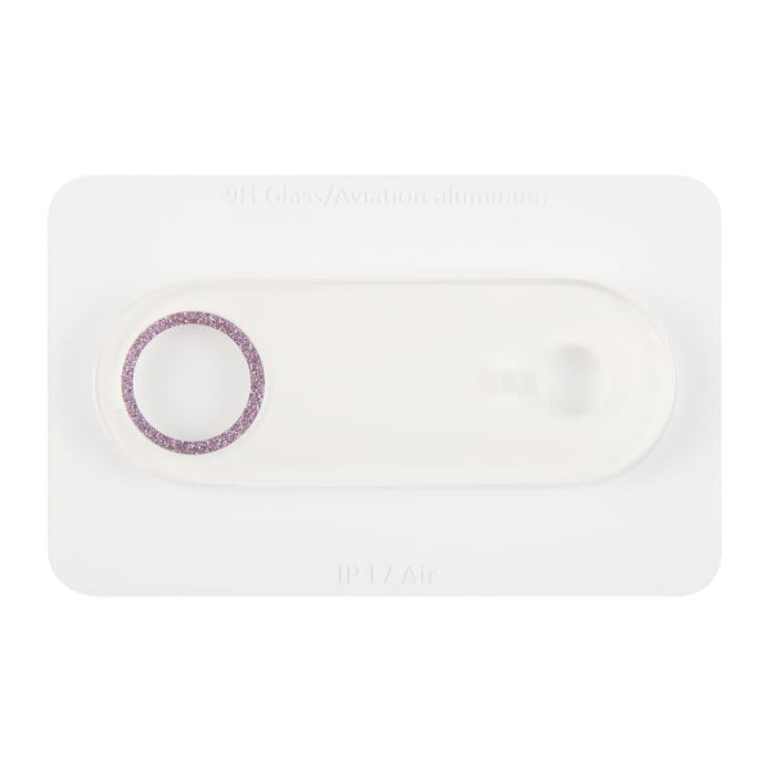 Glitter Ring Tempered Glass Camera Lens Film, For iPhone Air