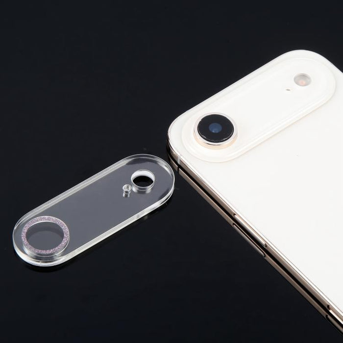 Glitter Ring Tempered Glass Camera Lens Film, For iPhone Air