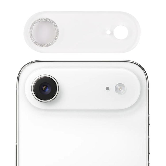Glitter Ring Tempered Glass Camera Lens Film, For iPhone Air