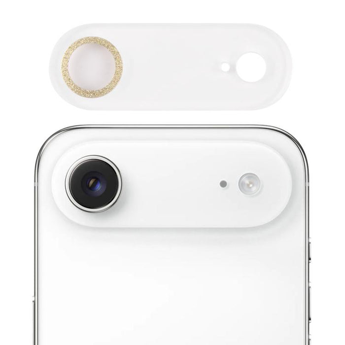 Glitter Ring Tempered Glass Camera Lens Film, For iPhone Air