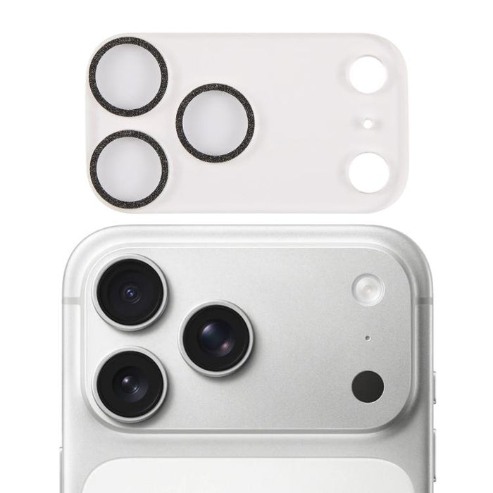 Glitter Ring Tempered Glass Camera Lens Film, For iPhone 17 Pro Max, For iPhone 17 Pro