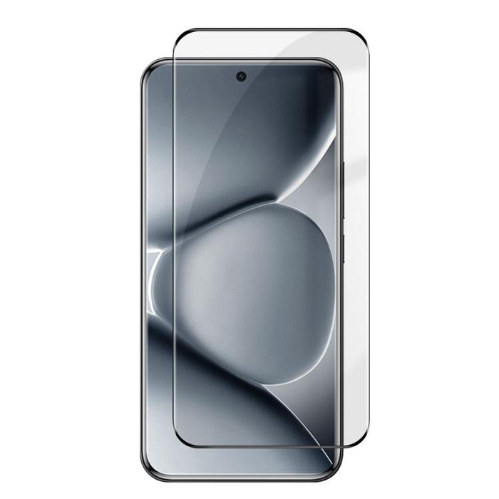 Protector de pantalla de vidrio templado HD Kalebol curvo de aluminio de alta calidad, serigrafiado, de cobertura total, antihuellas y con borde negro., For Redmi Note 15 Pro+ 5G Global 163.3mm, For Redmi Note 15 5G Global 164mm, For Xiaomi Civi 5 Pro ...