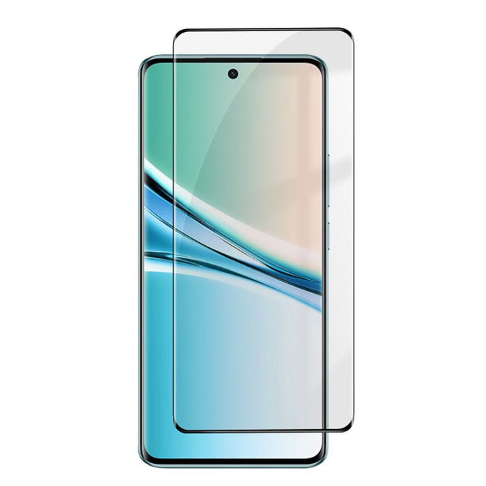Protector de pantalla de vidrio templado HD Kalebol curvo de aluminio de alta calidad, serigrafiado, de cobertura total, antihuellas y con borde negro., For Redmi Note 15 Pro+ 5G Global 163.3mm, For Redmi Note 15 5G Global 164mm, For Xiaomi Civi 5 Pro ...