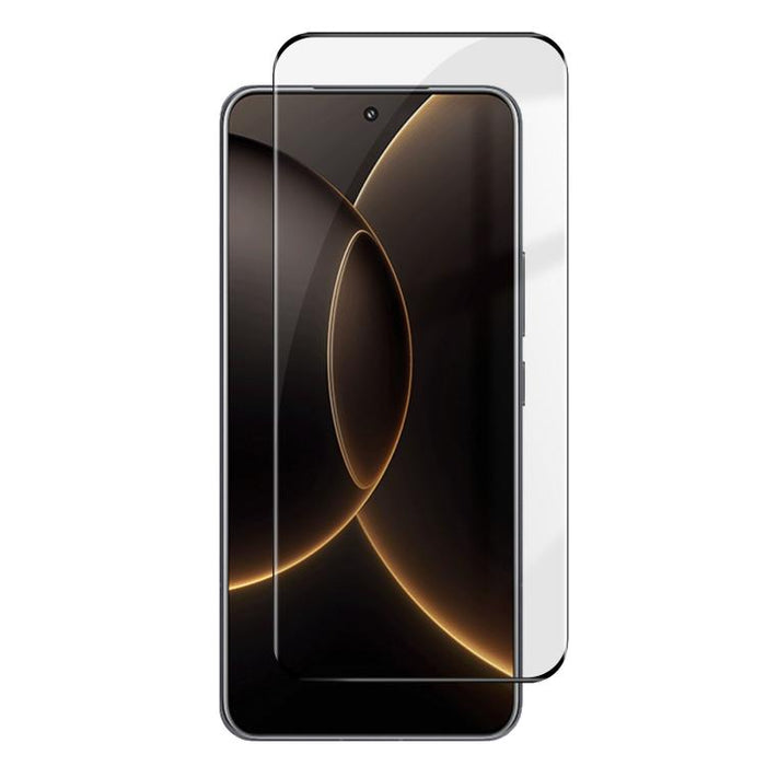 Protector de pantalla de vidrio templado HD Kalebol curvo de aluminio de alta calidad, serigrafiado, de cobertura total, antihuellas y con borde negro., For Redmi Note 15 Pro+ 5G Global 163.3mm, For Redmi Note 15 5G Global 164mm, For Xiaomi Civi 5 Pro ...