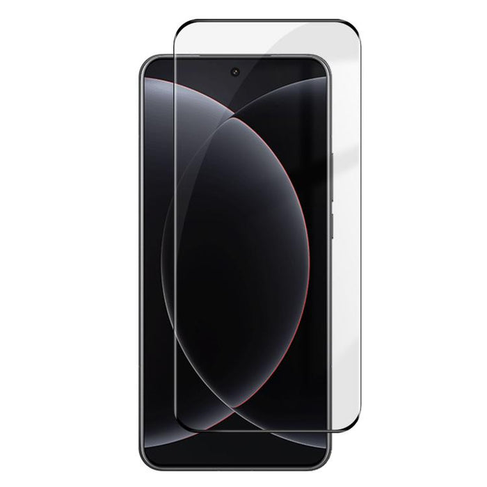 Protector de pantalla de vidrio templado HD Kalebol curvo de aluminio de alta calidad, serigrafiado, de cobertura total, antihuellas y con borde negro., For Redmi Note 15 Pro+ 5G Global 163.3mm, For Redmi Note 15 5G Global 164mm, For Xiaomi Civi 5 Pro ...