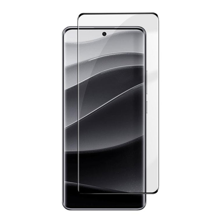 Protector de pantalla de vidrio templado HD Kalebol curvo de aluminio de alta calidad, serigrafiado, de cobertura total, antihuellas y con borde negro., For Redmi Note 15 Pro+ 5G Global 163.3mm, For Redmi Note 15 5G Global 164mm, For Xiaomi Civi 5 Pro ...
