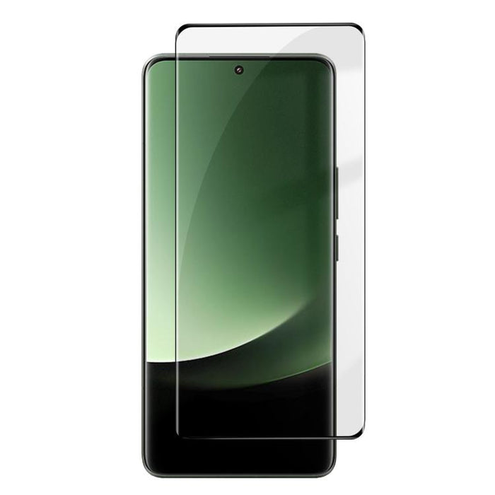 Protector de pantalla de vidrio templado HD Kalebol curvo de aluminio de alta calidad, serigrafiado, de cobertura total, antihuellas y con borde negro., For Redmi Note 15 Pro+ 5G Global 163.3mm, For Redmi Note 15 5G Global 164mm, For Xiaomi Civi 5 Pro ...