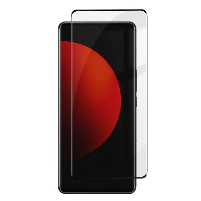 Protector de pantalla de vidrio templado HD Kalebol curvo de aluminio de alta calidad, serigrafiado, de cobertura total, antihuellas y con borde negro., For Redmi Note 15 Pro+ 5G Global 163.3mm, For Redmi Note 15 5G Global 164mm, For Xiaomi Civi 5 Pro ...