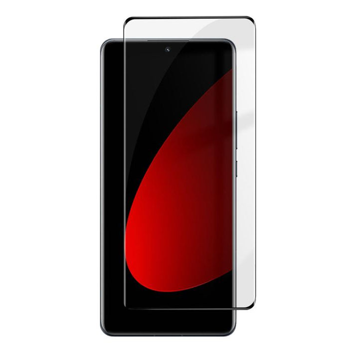 Protector de pantalla de vidrio templado HD Kalebol curvo de aluminio de alta calidad, serigrafiado, de cobertura total, antihuellas y con borde negro., For Redmi Note 15 Pro+ 5G Global 163.3mm, For Redmi Note 15 5G Global 164mm, For Xiaomi Civi 5 Pro ...