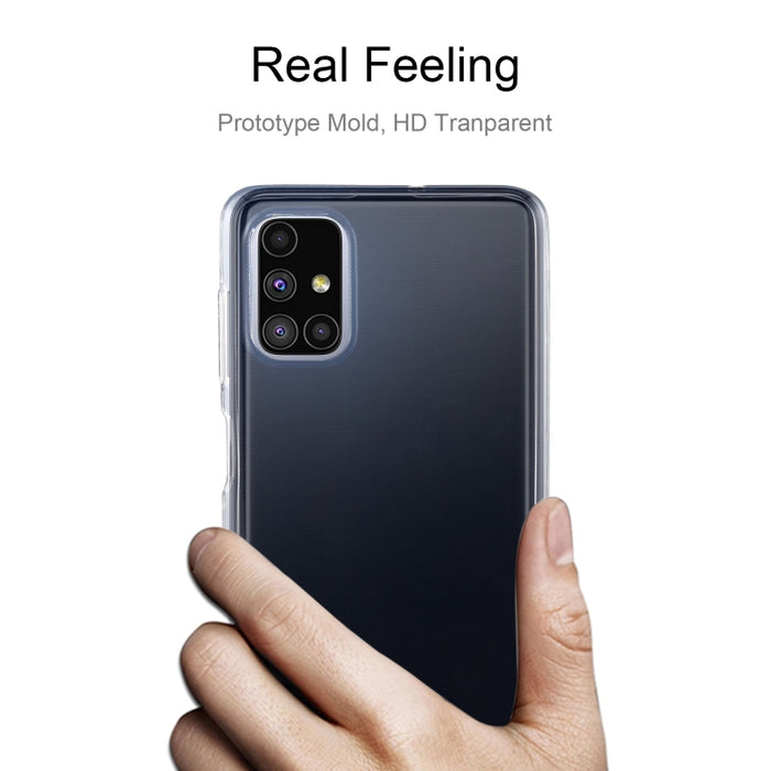Funda protectora suave de TPU transparente ultrafina de 0,75 mm, For OPPO F17 Pro, For Motorola Moto G9 Plus, For OPPO Reno4 SE, For Samsung Galaxy M51, For Xiaomi Poco X3
