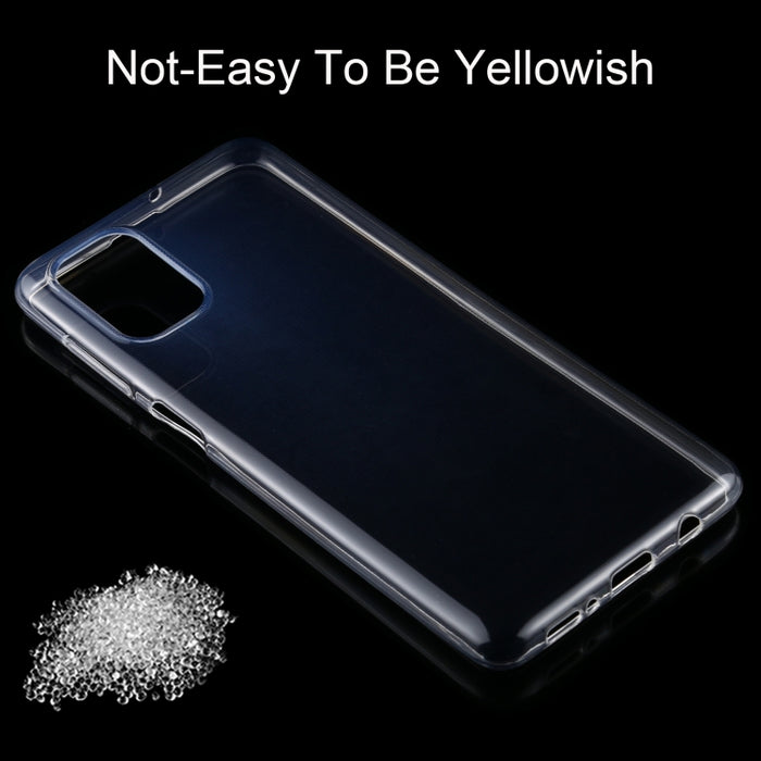 Funda protectora suave de TPU transparente ultrafina de 0,75 mm, For OPPO F17 Pro, For Motorola Moto G9 Plus, For OPPO Reno4 SE, For Samsung Galaxy M51, For Xiaomi Poco X3