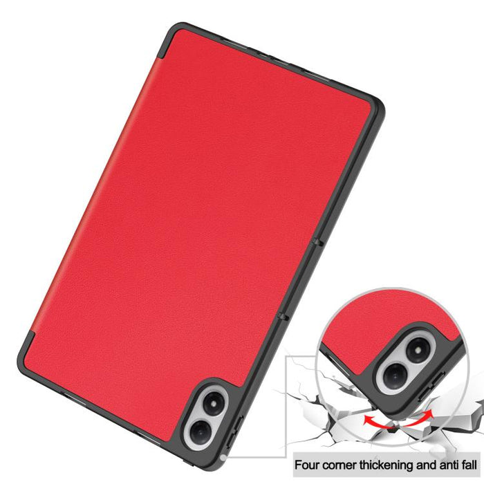 Funda para tablet Custer TPU Pure Color con soporte plegable triple y bandeja para lápiz óptico., For Xiaomi Redmi Pad 2 Pro