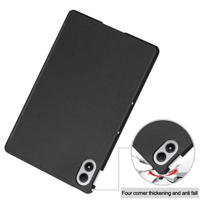 Funda inteligente para tablet de cuero con soporte plegable de 3 pliegues y textura Custer, For Xiaomi Redmi Pad 2 Pro, For Xiaomi Redmi K Pad 2 8.8 2026