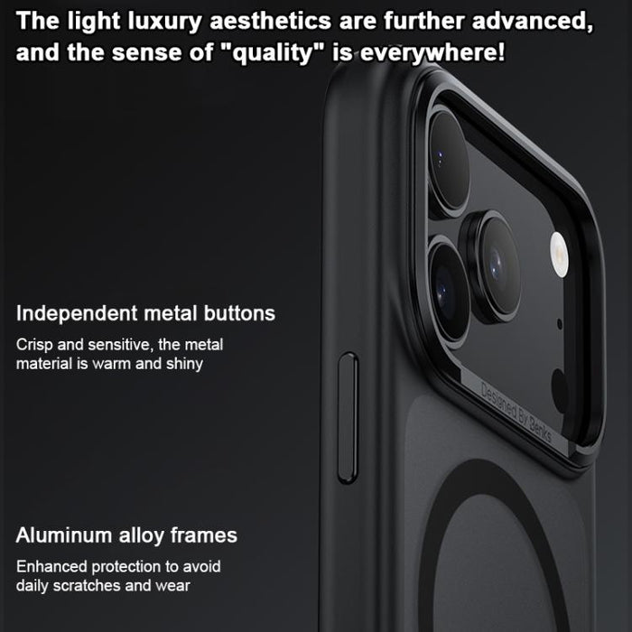 Benks Skin Feel Series MagSafe Magnetic Shockproof Phone Case, For iPhone 17 Pro Max, For iPhone 17 Pro