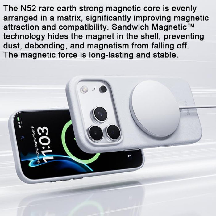 Benks Q2 Series Shockproof MagSafe Magnetic Phone Case, For iPhone 17 Pro Max, For iPhone 17 Pro