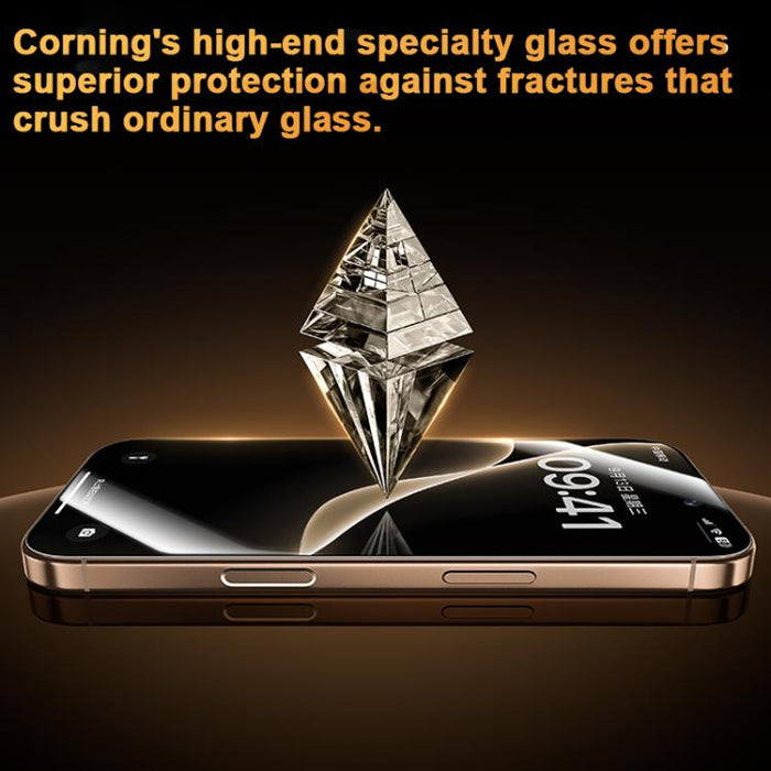 Benks King Kong Corning Hot-bend Full-glue AR Anti-reflective Tempered Film Quick-install Version, For iPhone 17 Pro Max, For iPhone 17 Pro