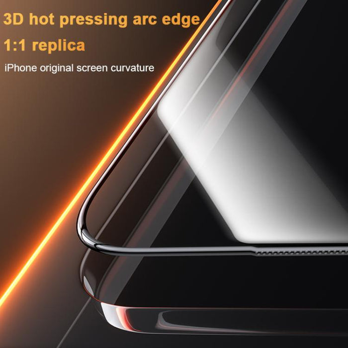 Benks King Kong Corning Hot-bend Full-glue DLC Tempered Film Quick-install Version, For iPhone 17 Pro Max, For iPhone 17 Pro