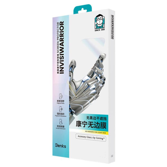 Benks King Kong Corning Infinity HD Tempered Screen Protector, For iPhone 17 Pro Max, For iPhone 17 Pro, For iPhone 17, For iPhone Air