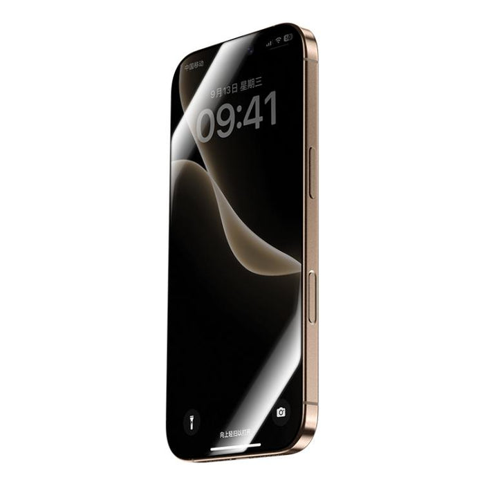 Benks King Kong Corning Hot-bend Full-glue Privacy Tempered Film Quick-install Version, For iPhone 17 Pro Max, For iPhone 17 Pro