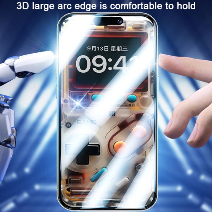 Benks Zero Curve Edge Gaming Frosted Tempered Screen Protector, For iPhone 17 Pro Max, For iPhone 17