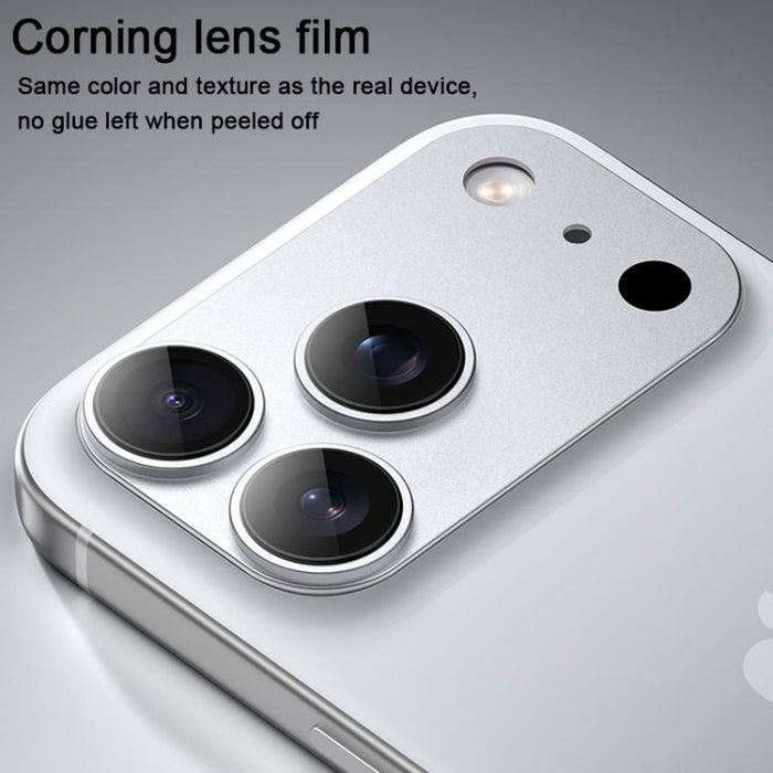 Benks King Kong Corning Integrated Metal Phone Lens Screen Protector, For iPhone 17 Pro Max, For iPhone 17 Pro