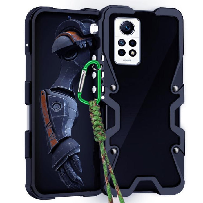 Funda para teléfono Trigger Design con marco de metal hueco y cordón, For Redmi Turbo 5 Max / Poco X8 Pro Max 5G, For Redmi Turbo 5 / Poco X8 Pro 5G, For Redmi Note 15 4G Global 164mm, For Redmi Note 15 Pro 4G Global 163.2mm                            ...