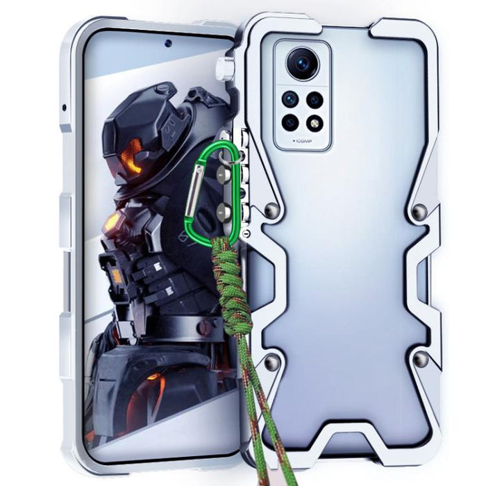 Funda para teléfono Trigger Design con marco de metal hueco y cordón, For Redmi Turbo 5 Max / Poco X8 Pro Max 5G, For Redmi Turbo 5 / Poco X8 Pro 5G, For Redmi Note 15 4G Global 164mm, For Redmi Note 15 Pro 4G Global 163.2mm                            ...