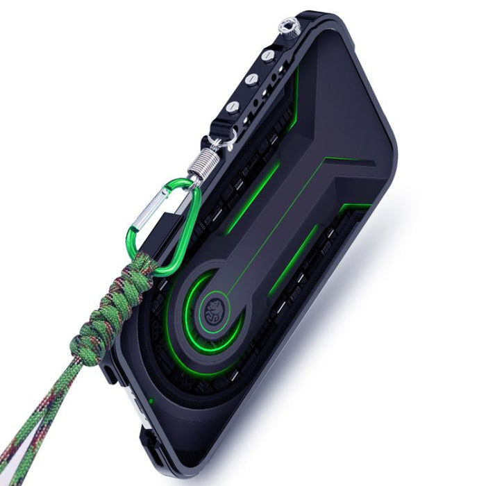 Funda para teléfono Trigger Design con marco de metal hueco y cordón, For Redmi Turbo 5 Max / Poco X8 Pro Max 5G, For Redmi Turbo 5 / Poco X8 Pro 5G, For Redmi Note 15 4G Global 164mm, For Redmi Note 15 Pro 4G Global 163.2mm                            ...