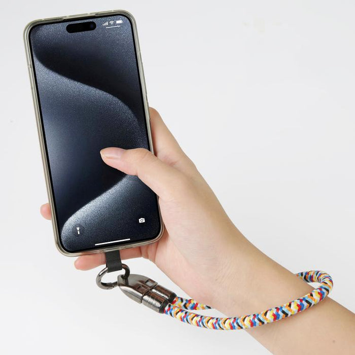 30cm 240W Type-C to Type-C Data Charging Cable Phone Anti-lost Wrist Short Strap, 30cm
