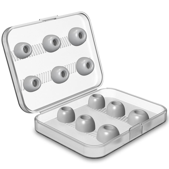 12 tapones para los oídos de espuma viscoelástica reemplazables para auriculares inalámbricos para AirPods Pro, con caja de almacenamiento