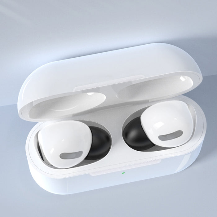 12 tapones para los oídos de espuma viscoelástica reemplazables para auriculares inalámbricos para AirPods Pro, con caja de almacenamiento