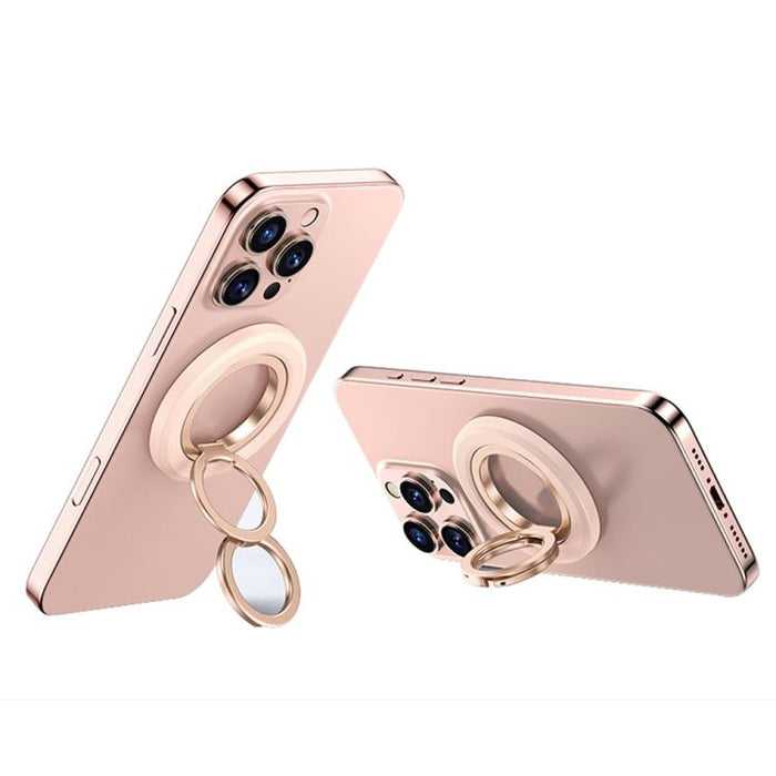 360 Degree Rotation Double Ring Magnetic MagSafe Phone Holder