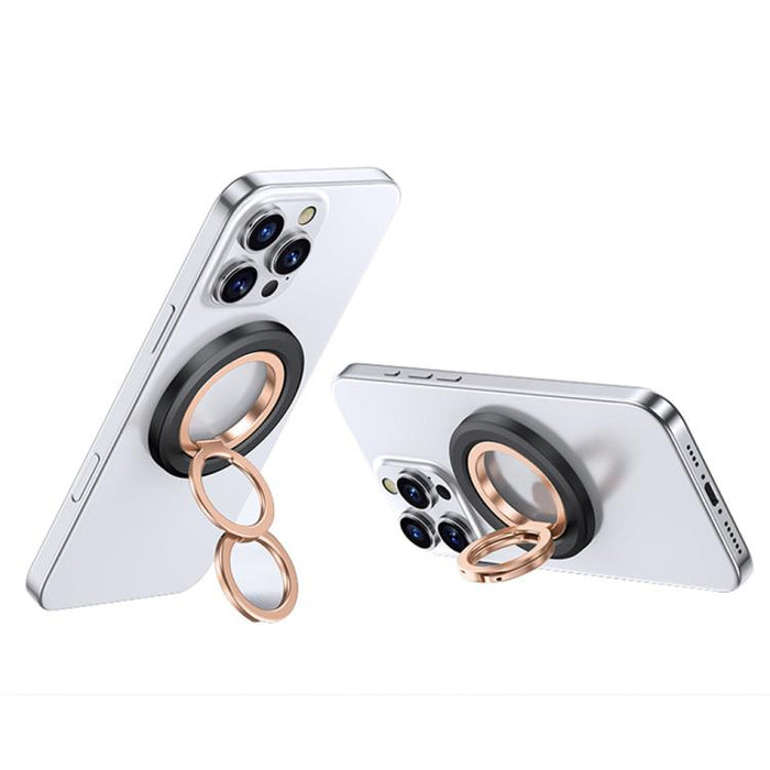 360 Degree Rotation Double Ring Magnetic MagSafe Phone Holder