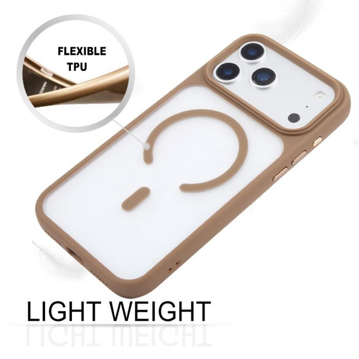 GEBEI Jazz Series Skin Feel Frosted MagSafe Phone Case, For iPhone 17 Pro Max, For iPhone 17 Pro, For iPhone 17, For iPhone Air