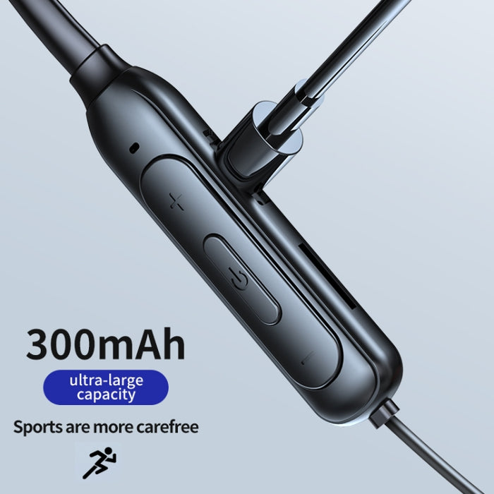 M60 8D Sonido envolvente Inalámbrico Montado en el cuello 5.1 Auricular Bluetooth Compatible con tarjeta TF Modo MP3