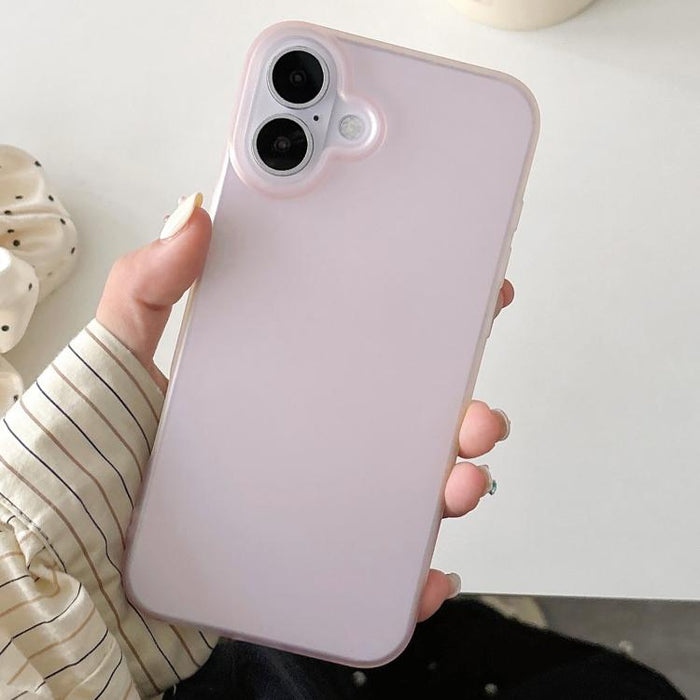 Frosted Translucent TPU Full Coverage Phone Case, For iPhone 17 Pro Max, For iPhone 17 Pro, For iPhone 17, For iPhone Air