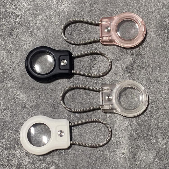 Positioning Tracker Steel Wire Hook Waterproof Protective Cover, For AirTag 2nd Gen / AirTag 1st Gen