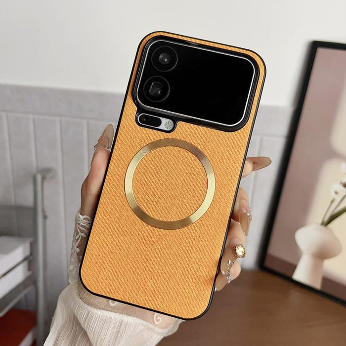 Funda magnética para teléfono CD MagSafe con textura de tela, For Xiaomi 17T Pro, For Redmi Turbo 5 Max / Poco X8 Pro Max 5G, For Xiaomi 17 Pro Max, For Xiaomi 15T Pro, For Xiaomi 15T