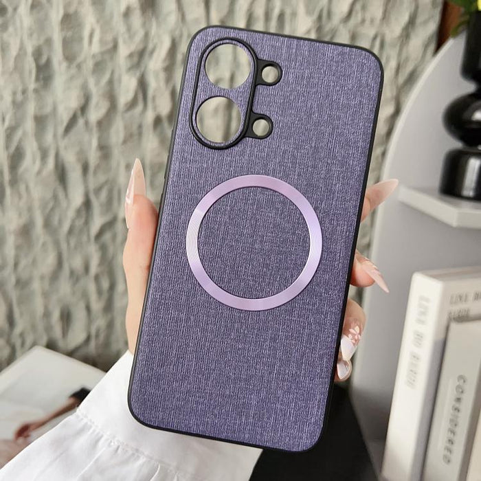 Funda magnética para teléfono CD MagSafe con textura de tela, For Xiaomi 17T Pro, For Redmi Turbo 5 Max / Poco X8 Pro Max 5G, For Xiaomi 17 Pro Max, For Xiaomi 15T Pro, For Xiaomi 15T