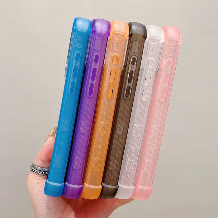 Transparent Matte TPU Hybrid PC 3-in-1 MagSafe Phone Case, For iPhone 13 Pro Max, For iPhone 13 Pro, For iPhone 13, For iPhone 12 Pro Max