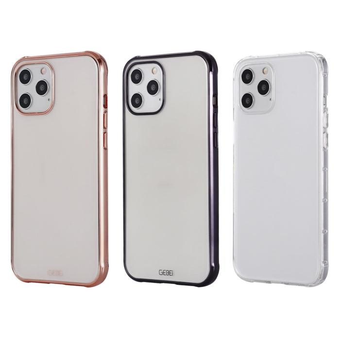 Estuche protector a prueba de golpes GEBEI Plating TPU