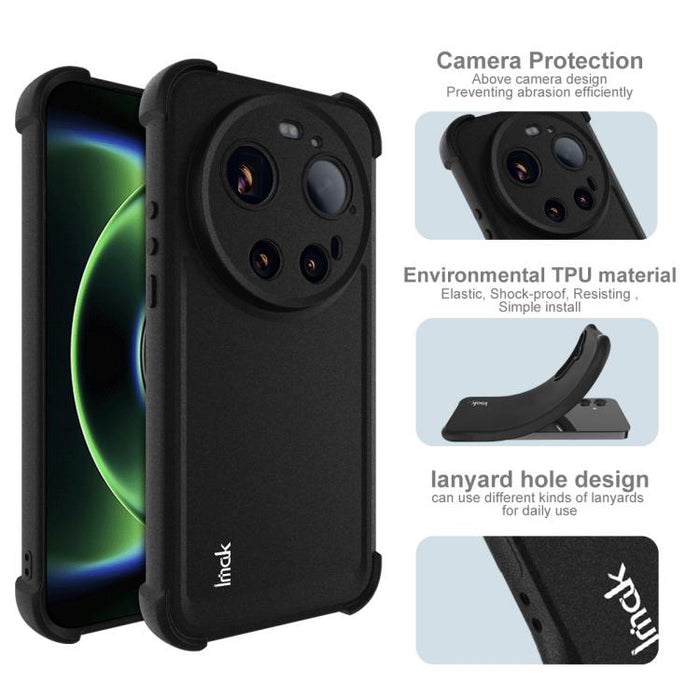 Funda para teléfono Imak a prueba de golpes con airbag de TPU, For Xiaomi 17 Ultra, For Xiaomi 17 Pro Max, For Xiaomi 17 Pro, For Xiaomi 17, For Xiaomi 15T Pro 5G, For Xiaomi 15T 5G