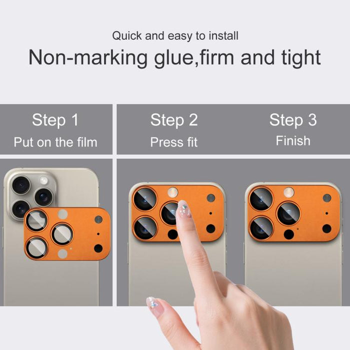 imak Magic Style Lens Film, Imitating the Appearance of the iP17 Pro, For iPhone 14 Pro/15 Pro/16 Pro