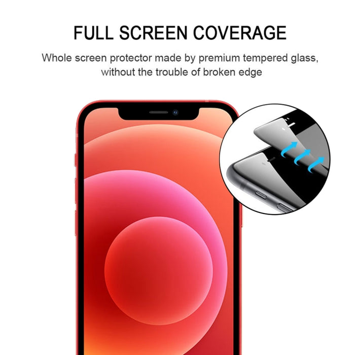 Película de vidrio templado de pantalla completa con pegamento completo de 25 piezas, For iPhone 12 mini (25 PCS), For iPhone 12 / 12 Pro (25 PCS), For iPhone 12 Pro Max (25 PCS)